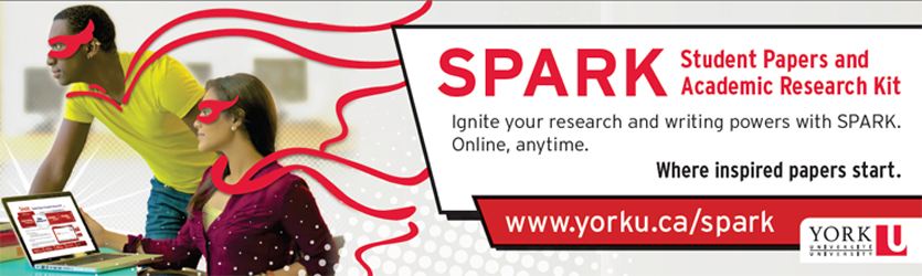 SPARK Promo Banner with boy and girl